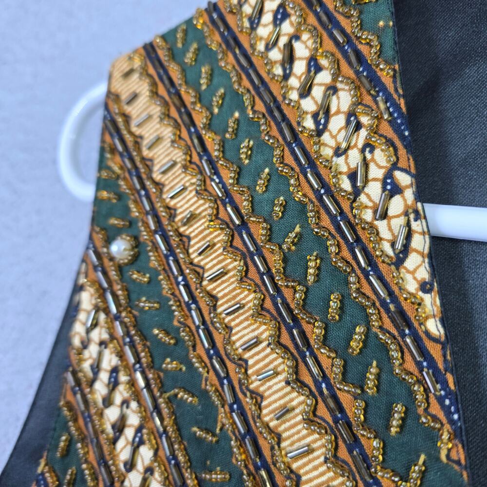 Ana Mori Embellished Boho Vest Womens All Size (up to XL) Heavily Beaded Cottage - Picture 2 of 11